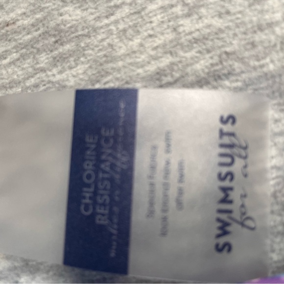 Swim 365 Vibrant Blue Floral Women's Blouse size 14 - Picture 8 of 9